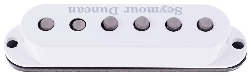 Seymour Duncan SSL1 Vintage Staggered Pastilla Simple Blanca. 4