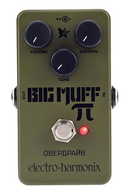 Electro Harmonix Green Russian Big Muff Pedal Distorsión 1