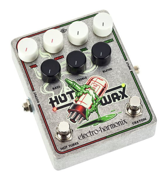 Electro Harmonix Hot Wax Pedal Dual Overdrive 2