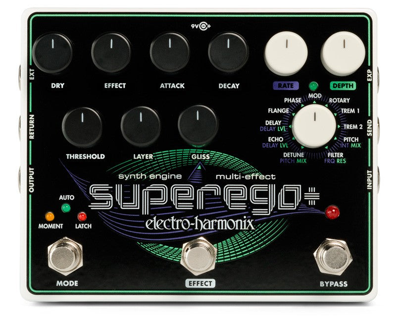 Electro Harmonix Superego Plus Pedal Sintetizador 1