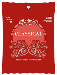 Martin M160 Classical Juego Cuerdas Guitarra Española Tensión Fuerte 1