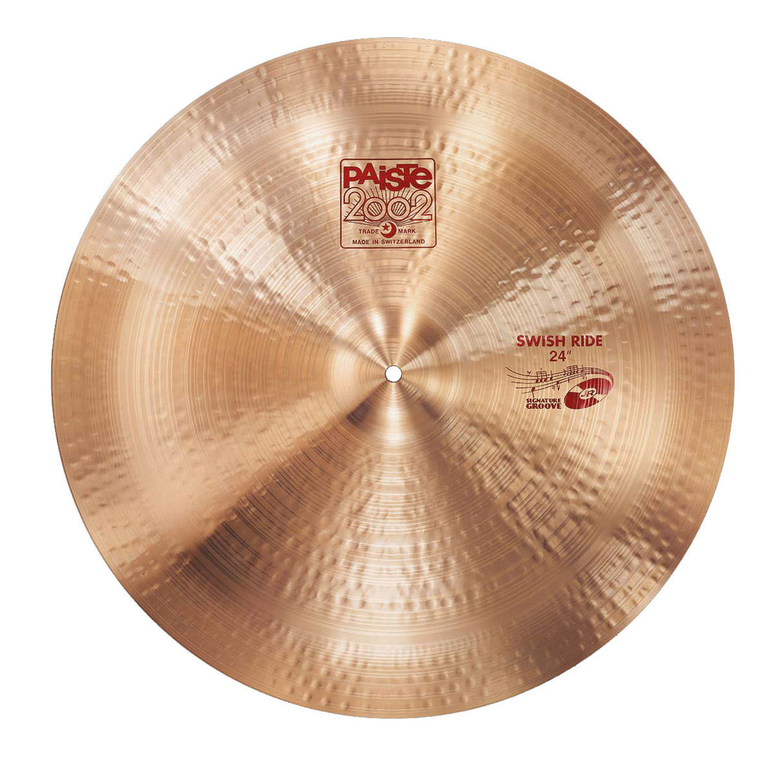 Paiste 2002 Swish Ride 24 Plato Batería 2