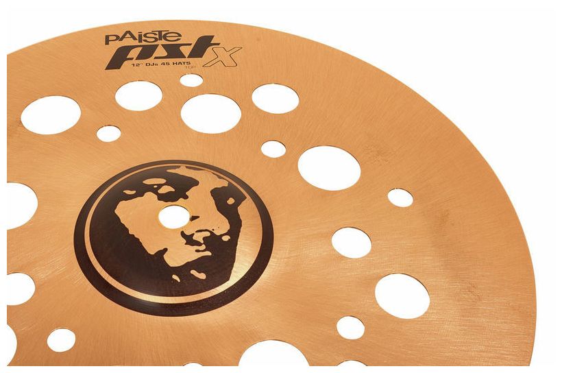 Paiste PSTX DJS 45 Hihat 12 Platos Batería 6