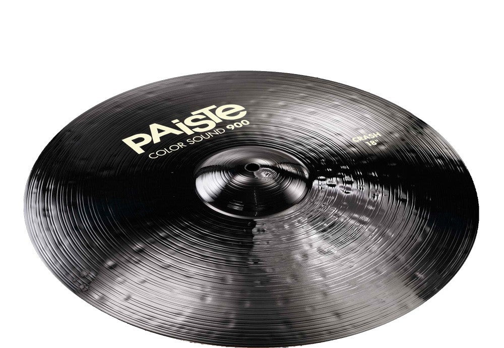 Paiste 900 Color Sound Black Crash 17 Plato Batería 1