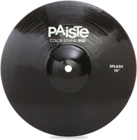 Paiste 900 Color Sound Black Splash 10 Plato Batería 2