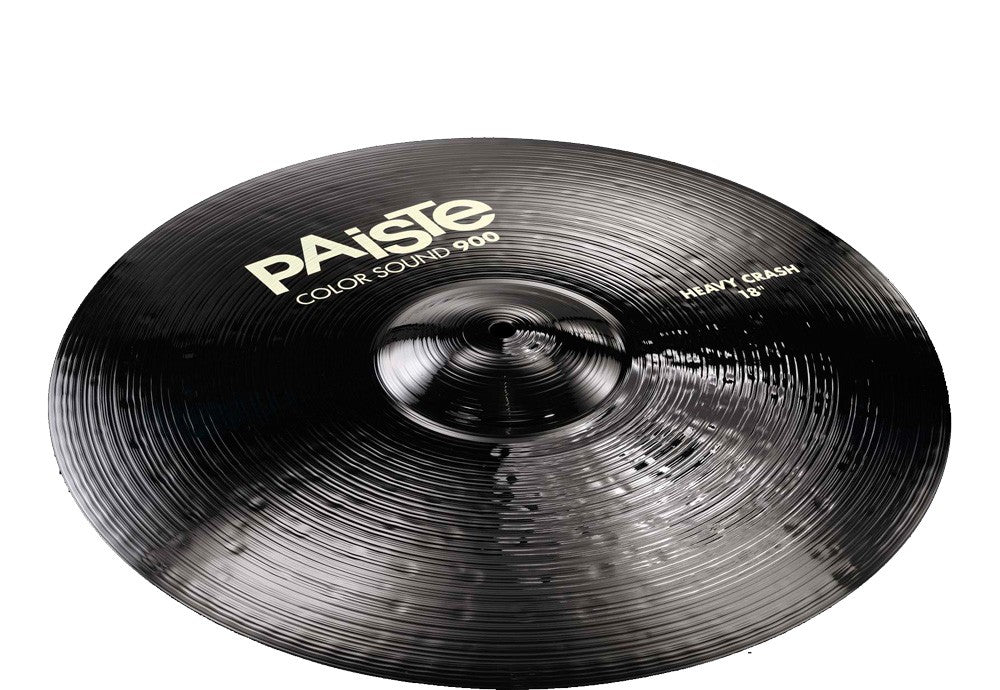 Paiste 900 Color Sound Black Heavy Crash 16 Plato Batería 1