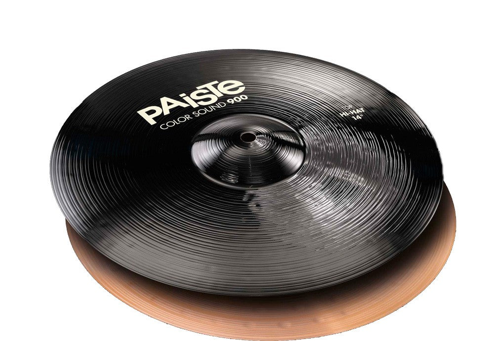 Paiste 900 Color Sound Black Hihat 14 Platos Batería 1