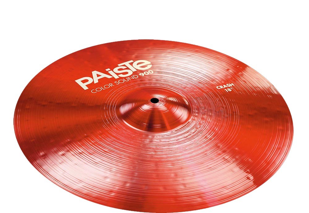 Paiste 900 Color Sound Red Crash 17 Plato Batería 1