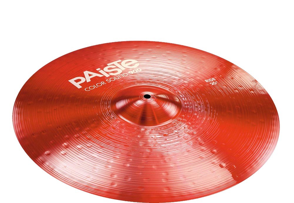 Paiste 900 Color Sound Red Ride 20 Plato Batería 1