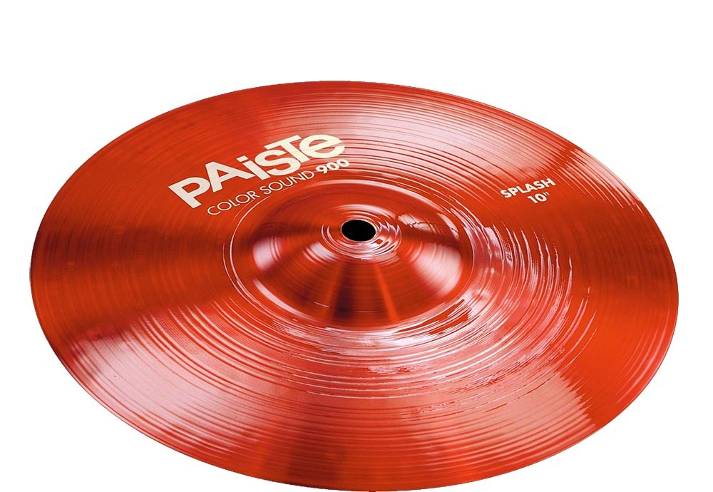 Paiste 900 Color Sound Red Splash 10 Plato Batería 1