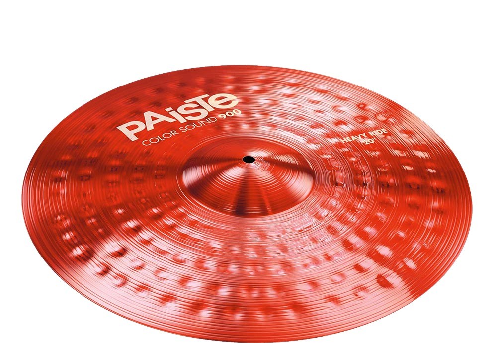 Paiste 900 Color Sound Red Heavy Ride 20 Plato Batería 1