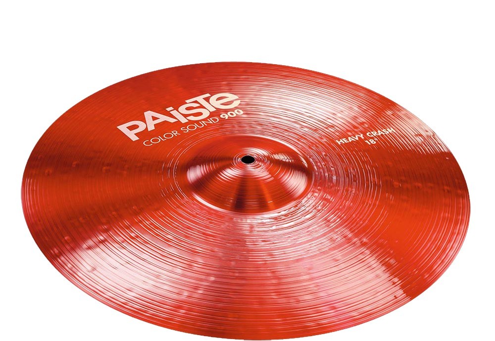 Paiste 900 Color Sound Red Heavy Crash 16 Plato Batería 1