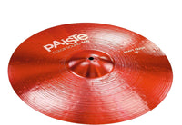 Paiste 900 Color Sound Red Heavy Crash 18 Plato Batería 1