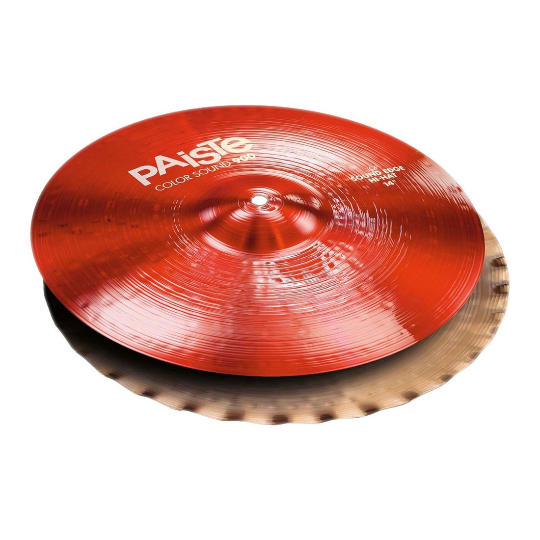 Paiste 900 Color Sound Red Sound Edge Hi-Hat 14 Platos Batería 1