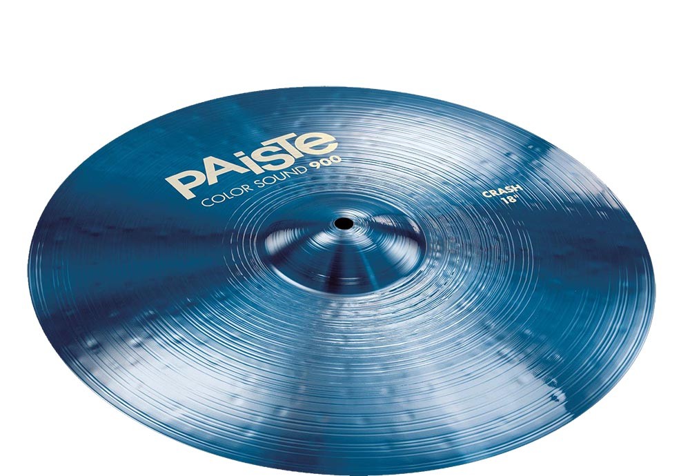 Paiste 900 Color Sound Blue Crash 17 Plato Batería 1