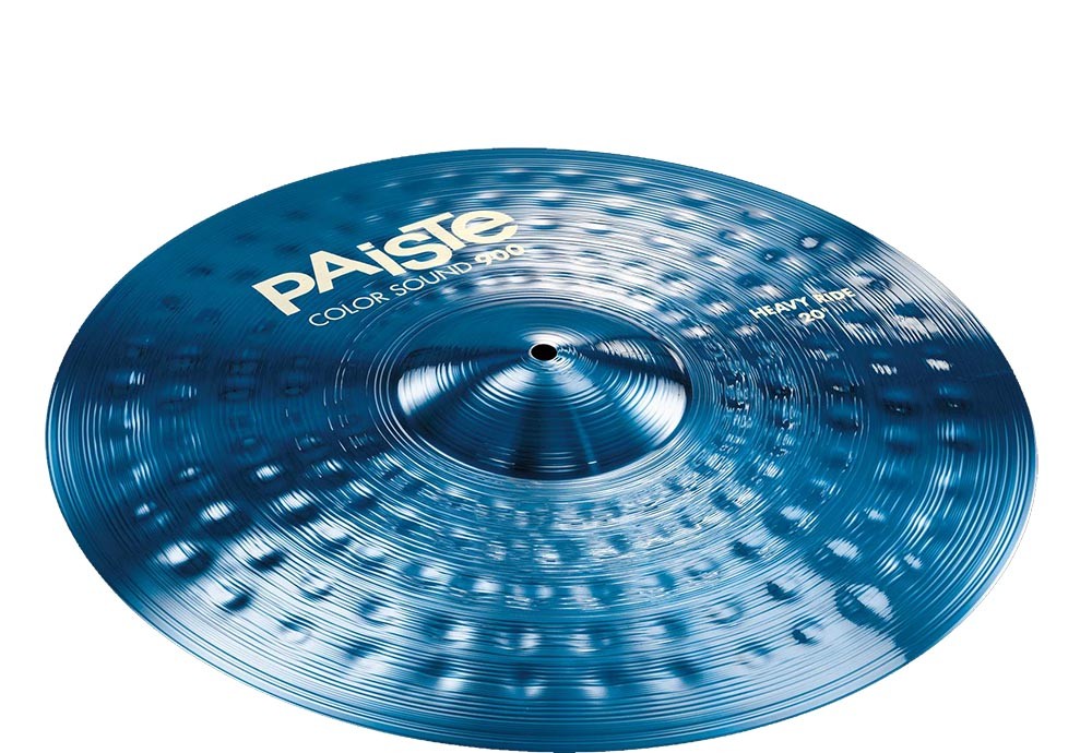 Paiste 900 Color Sound Blue Heavy Ride 20 Plato Batería 1