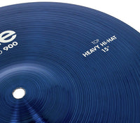 Paiste 900 Color Sound Blue Heavy Hihat 15 Platos Batería 2