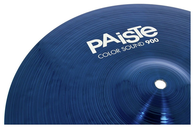 Paiste 900 Color Sound Blue Heavy Hihat 15 Platos Batería 3