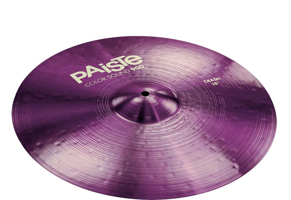 Paiste 900 Color Sound Purple Crash 18 Plato Batería 1