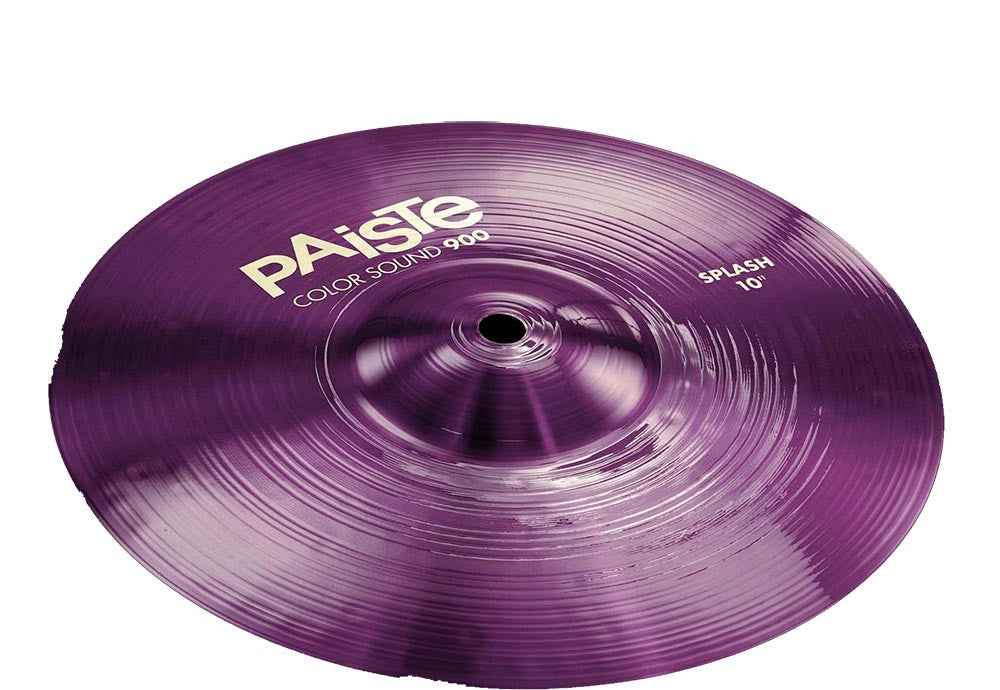 Paiste 900 Color Sound Purple Splash 10 Plato Batería 1