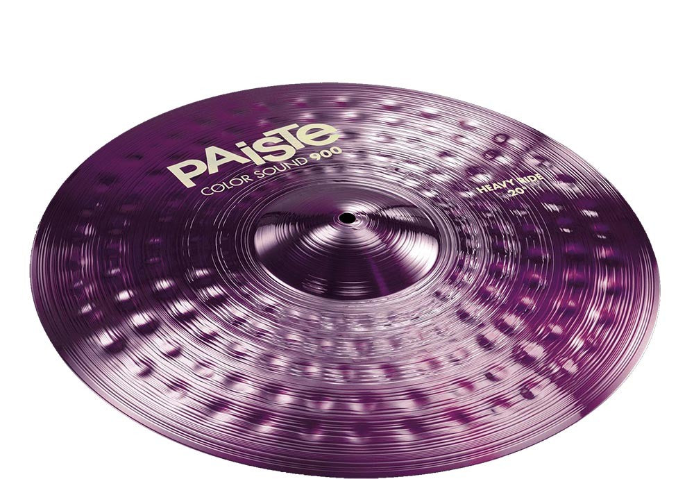 Paiste 900 Color Sound Purple Heavy Ride 22 Plato Batería 1