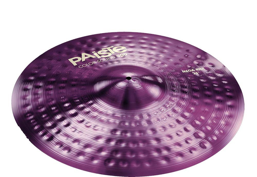 Paiste 900 Color Sound Purple Mega Ride 24 Plato Batería 1