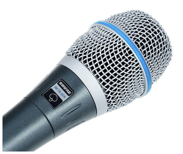 Shure Beta87A Micrófono de Condensador Vocal 5