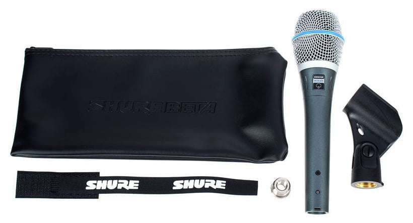 Shure Beta87A Micrófono de Condensador Vocal 7