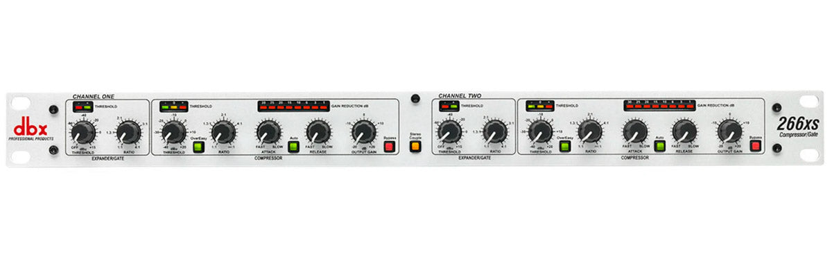 DBX 266XS Compresor Expansor Puerta de Ruido de 2 Canales 1