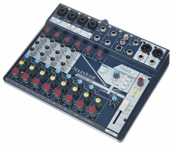 Soundcraft Notepad-12FX Mesa de Mezclas 12 Canales 4