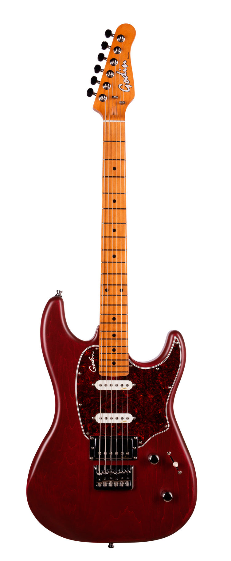 Godin Session HT AR MN Guitarra Eléctrica Aztek Red 1