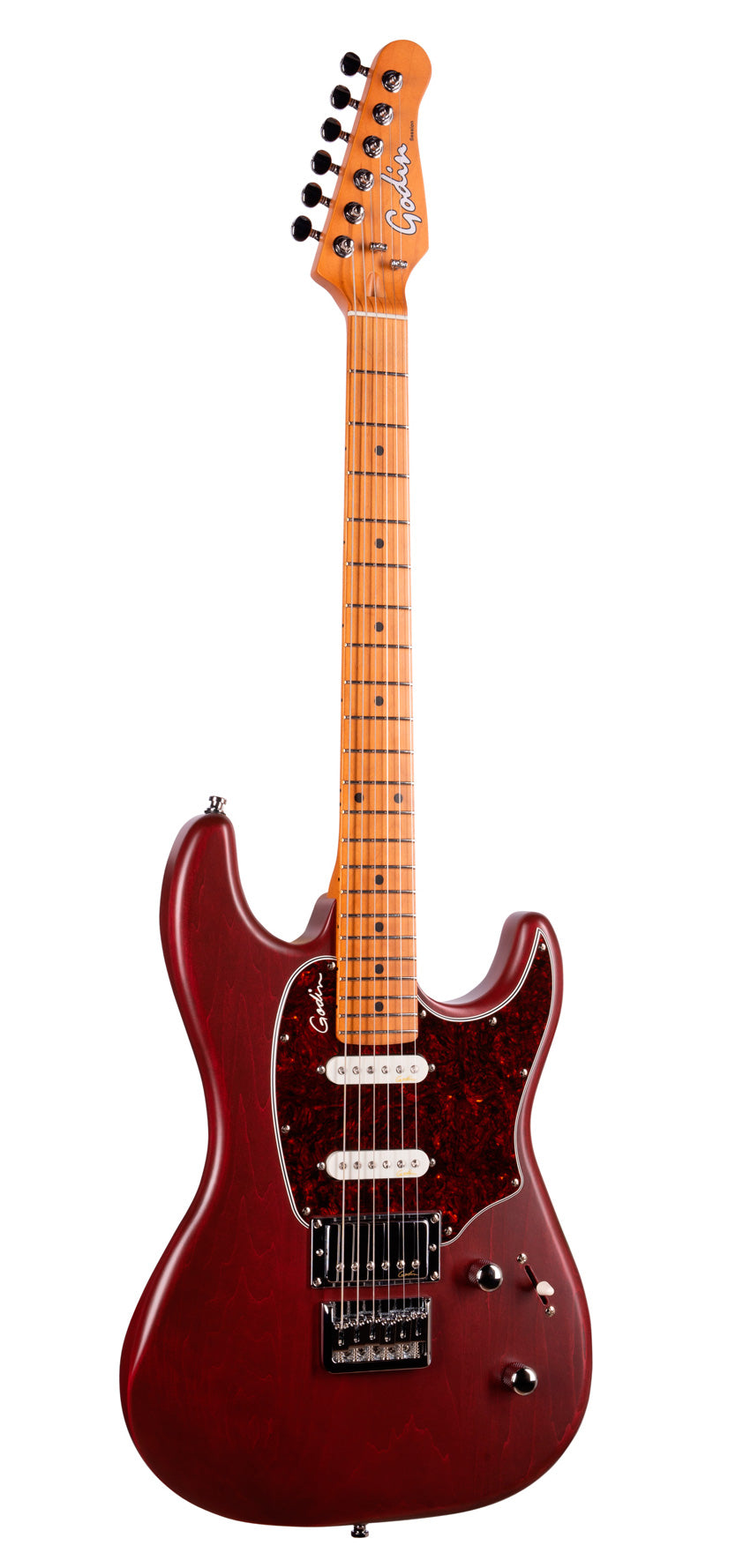 Godin Session HT AR MN Guitarra Eléctrica Aztek Red 2