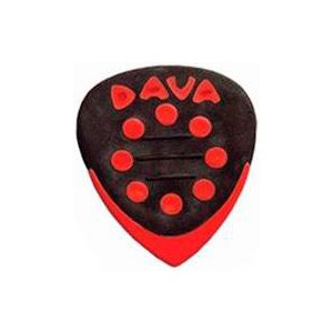 Dava 9024 Dava Jazz Grips Red Nylon Bolsa 6 Púas 1