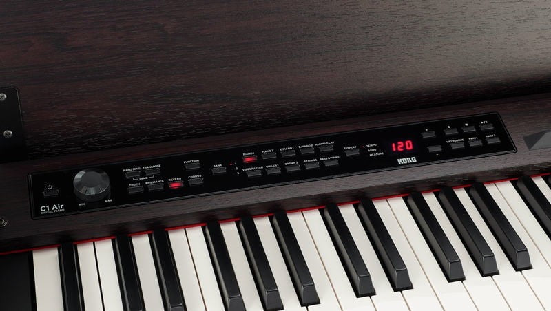 Korg C1 Air BR Piano Digital Marrón 12