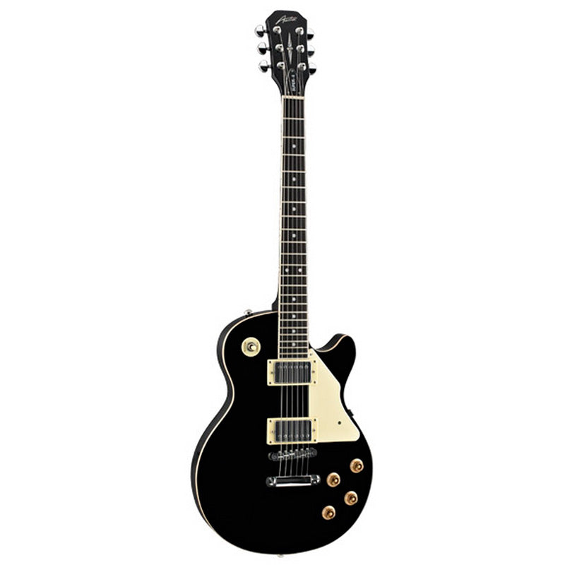 Austin AS6P Golp BLK Super 6 Guitarra Eléctrica Negra con Golpeador 1