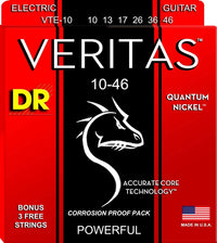 DR VTE10 Veritas Juego Cuerdas Guitarra Eléctrica 010-046 1