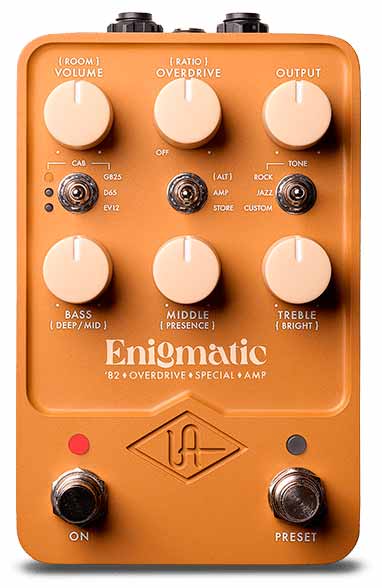 Universal Audio Enigmatic 82 UAFX Pedal Overdrive Special Amp 1