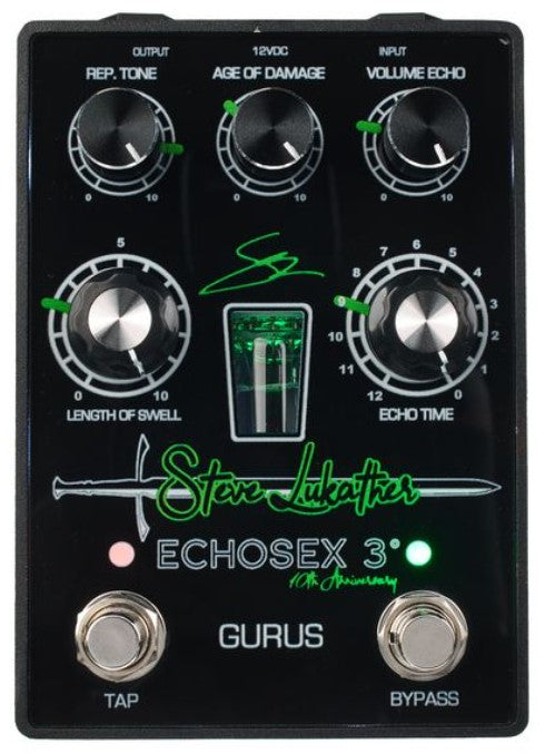 Foxgear Echosex 3 Gurus Steve Lukather Signature Pedal Delay 1