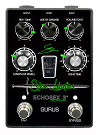 Foxgear Echosex 3 Gurus Steve Lukather Signature Pedal Delay 13