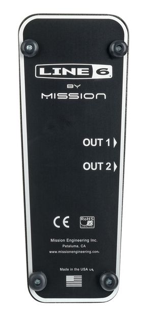 Mission Engineering EP1-L6-BK SPL Pedal de Expresión para Line 6 con Spring Load Negro 12