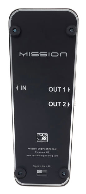 Mission Engineering SP-1-BK Pedal de Expresión Toe Switch Negro 11