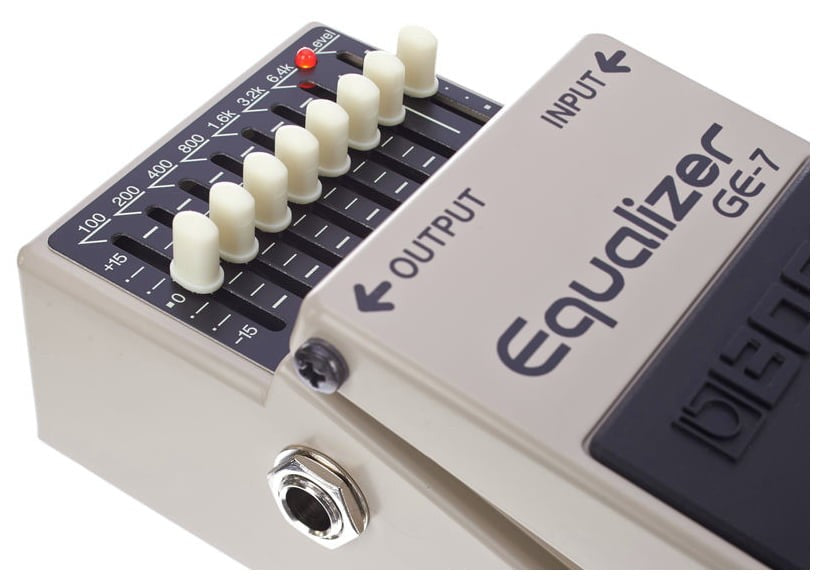 Boss GE7 Pedal Ecualizador Guitarra 6