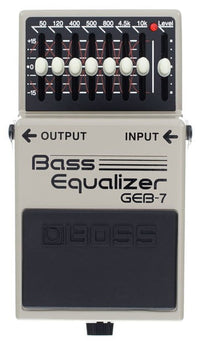 Boss GEB7 Pedal Ecualizador Bajo 1