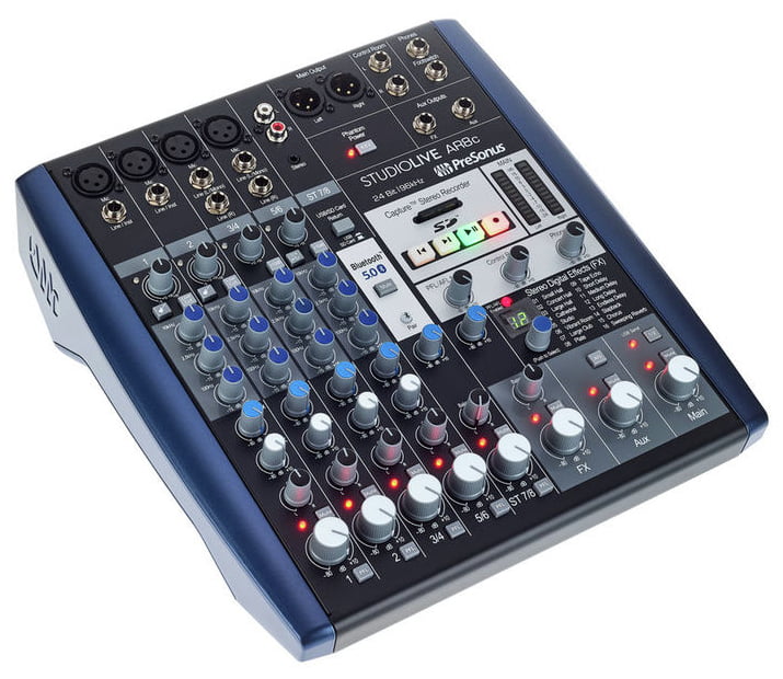 Presonus Studiolive AR8C Mesa de Mezclas 8 Canales 2