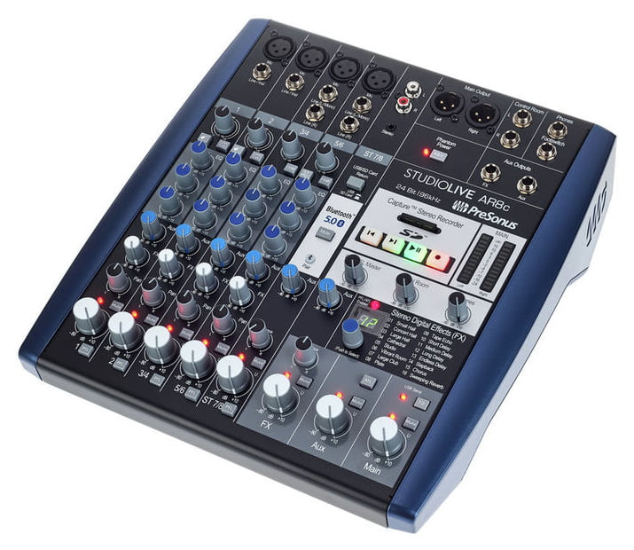 Presonus Studiolive AR8C Mesa de Mezclas 8 Canales 4