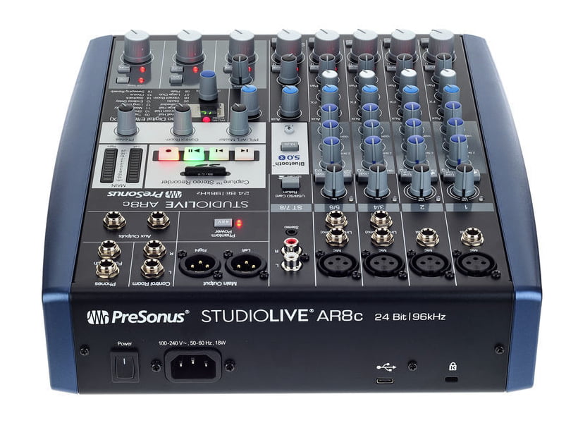 Presonus Studiolive AR8C Mesa de Mezclas 8 Canales 8