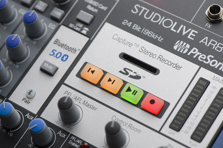 Presonus Studiolive AR8C Mesa de Mezclas 8 Canales 12