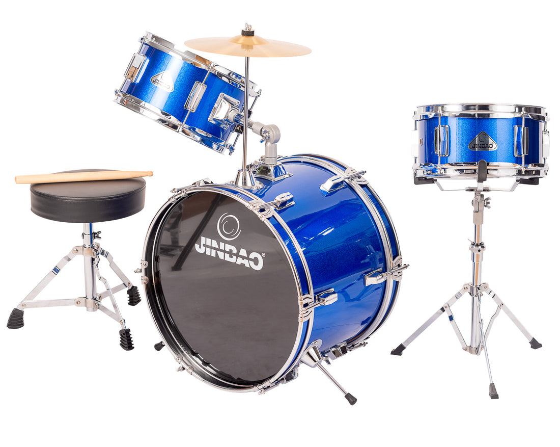 Jinbao JR1042BL Batería Acústica Junior Azul 2