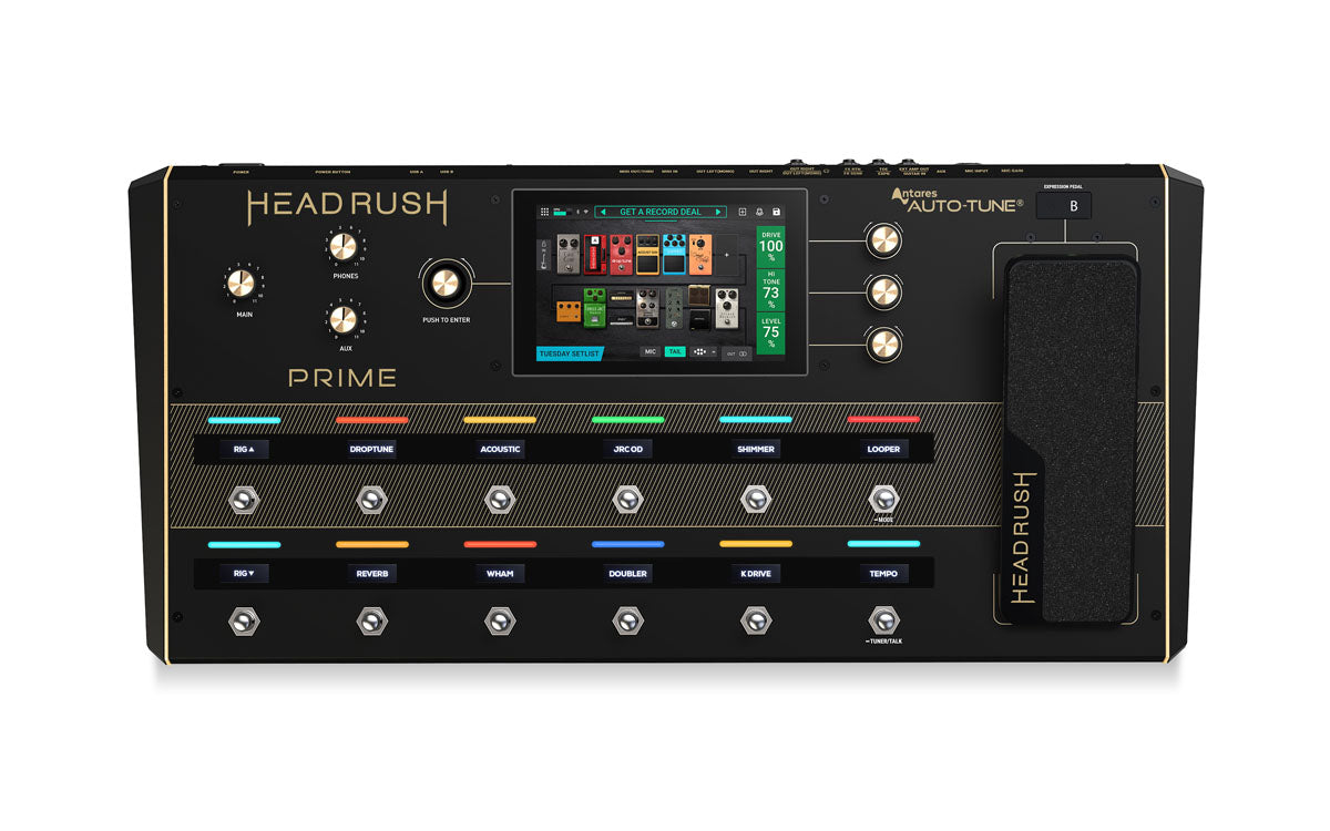 Headrush Prime Pedalera Multiefectos Guitarra 20