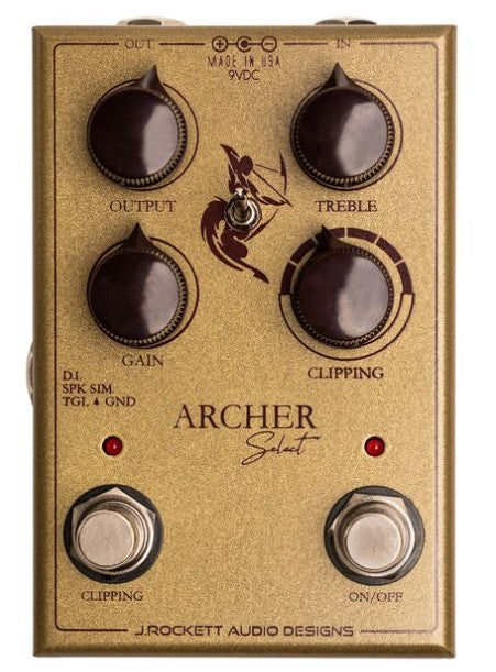 J. Rockett Archer Select Pedal Overdrive Boost 12